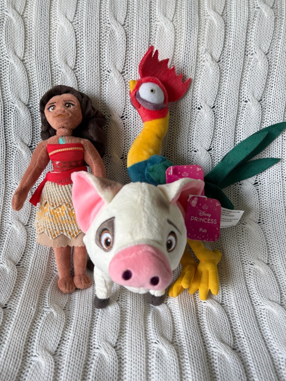 Disney Princess Moana Plush Doll NEW Hei Hei Pua Plushy Soft Stuffed Toy Gift